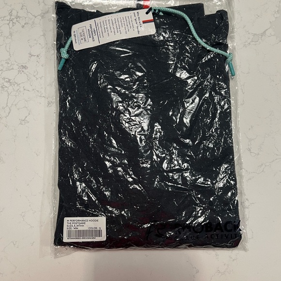 Rhoback Performance Hoodie in Dark Blue - Picture 9 of 9